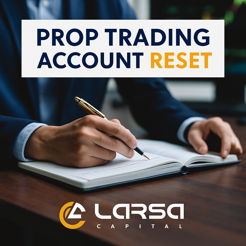 prop trading account reset