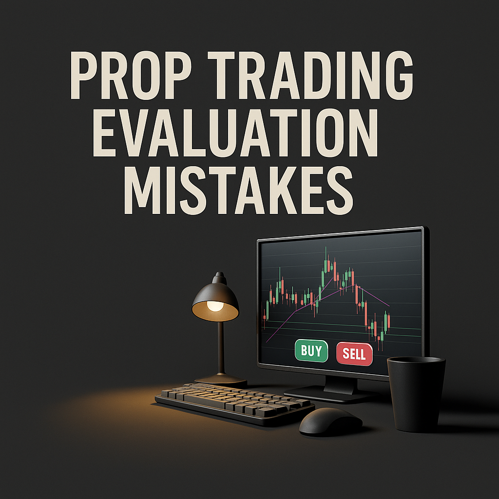prop trading evaluation mistakes