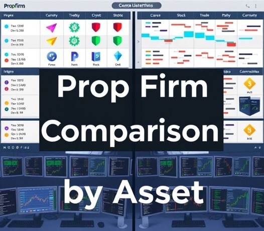 prop firm comparison by asset