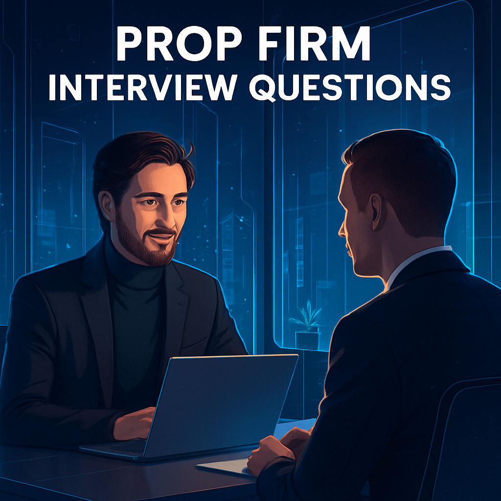 prop firm interview questions
