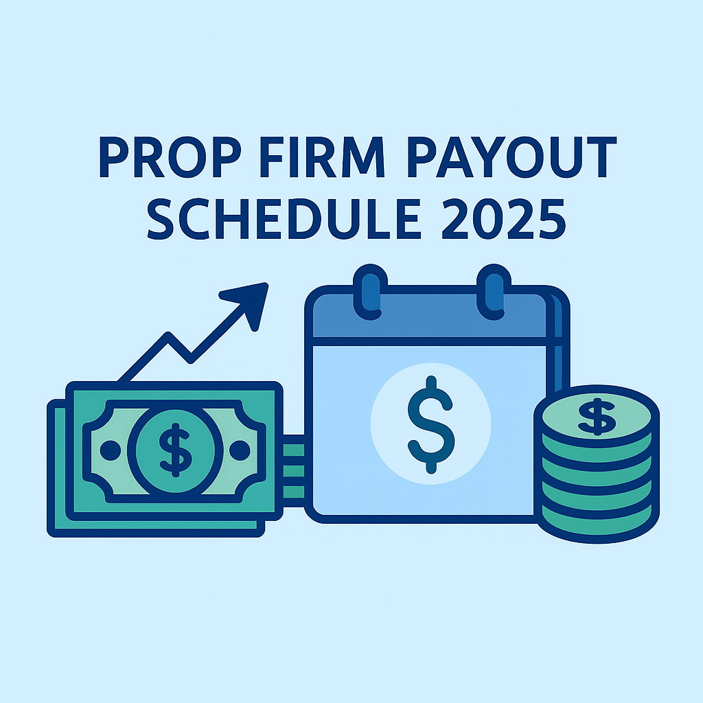 prop firm payout schedule 2025