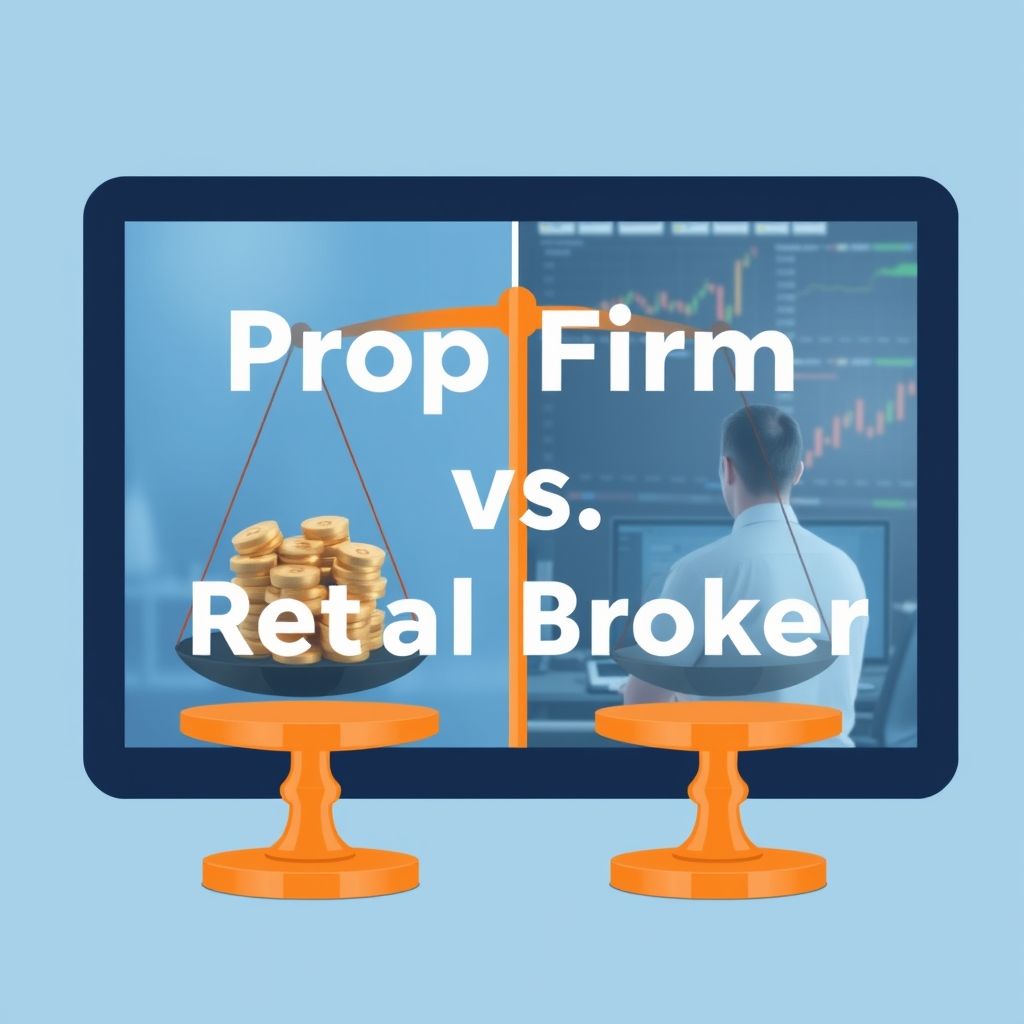 prop firm vs retail broker