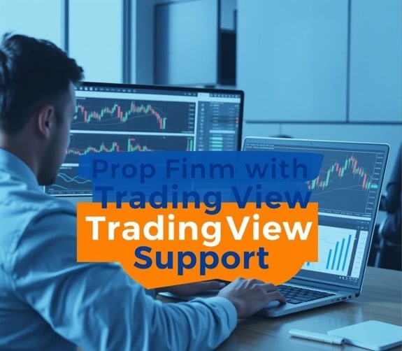 prop firm with tradingview support
