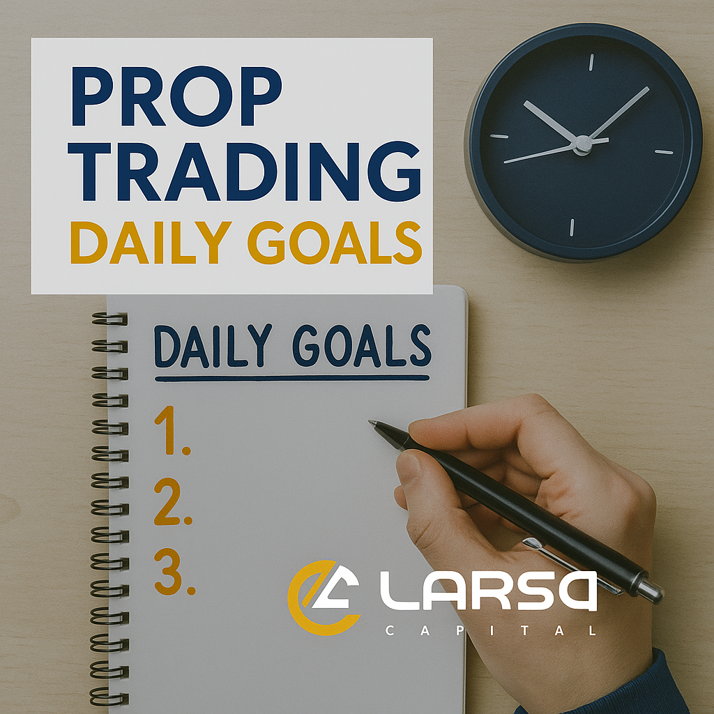prop trading daily goals