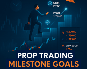 prop trading milestone goals
