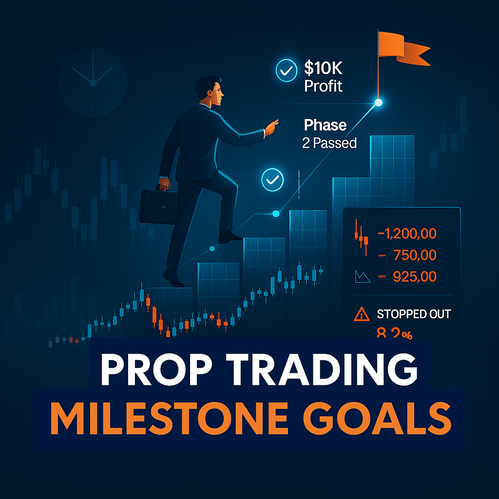 prop trading milestone goals