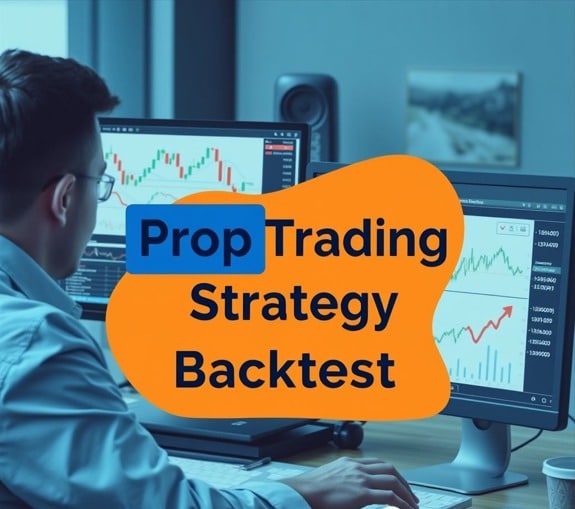 prop trading strategy backtest