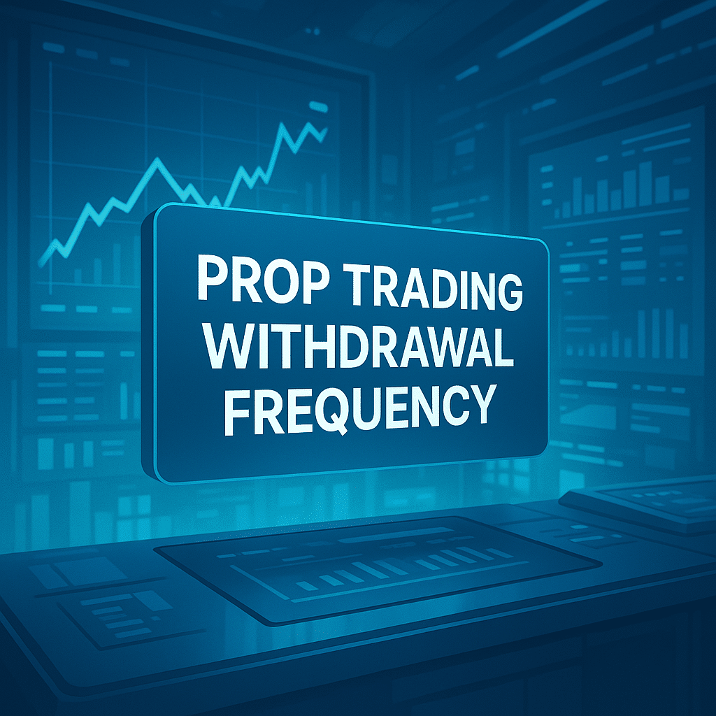 prop trading withdrawal frequency