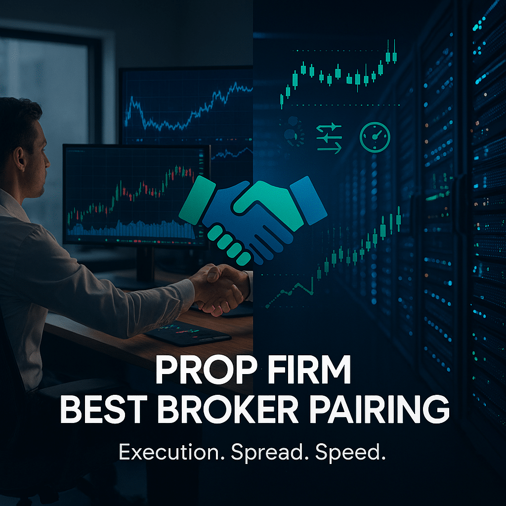 prop firm best broker pairing