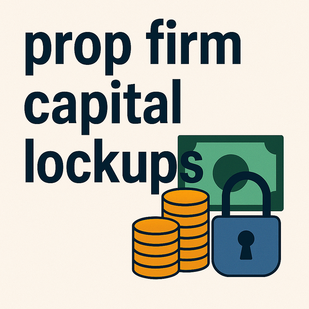 prop firm capital lockups