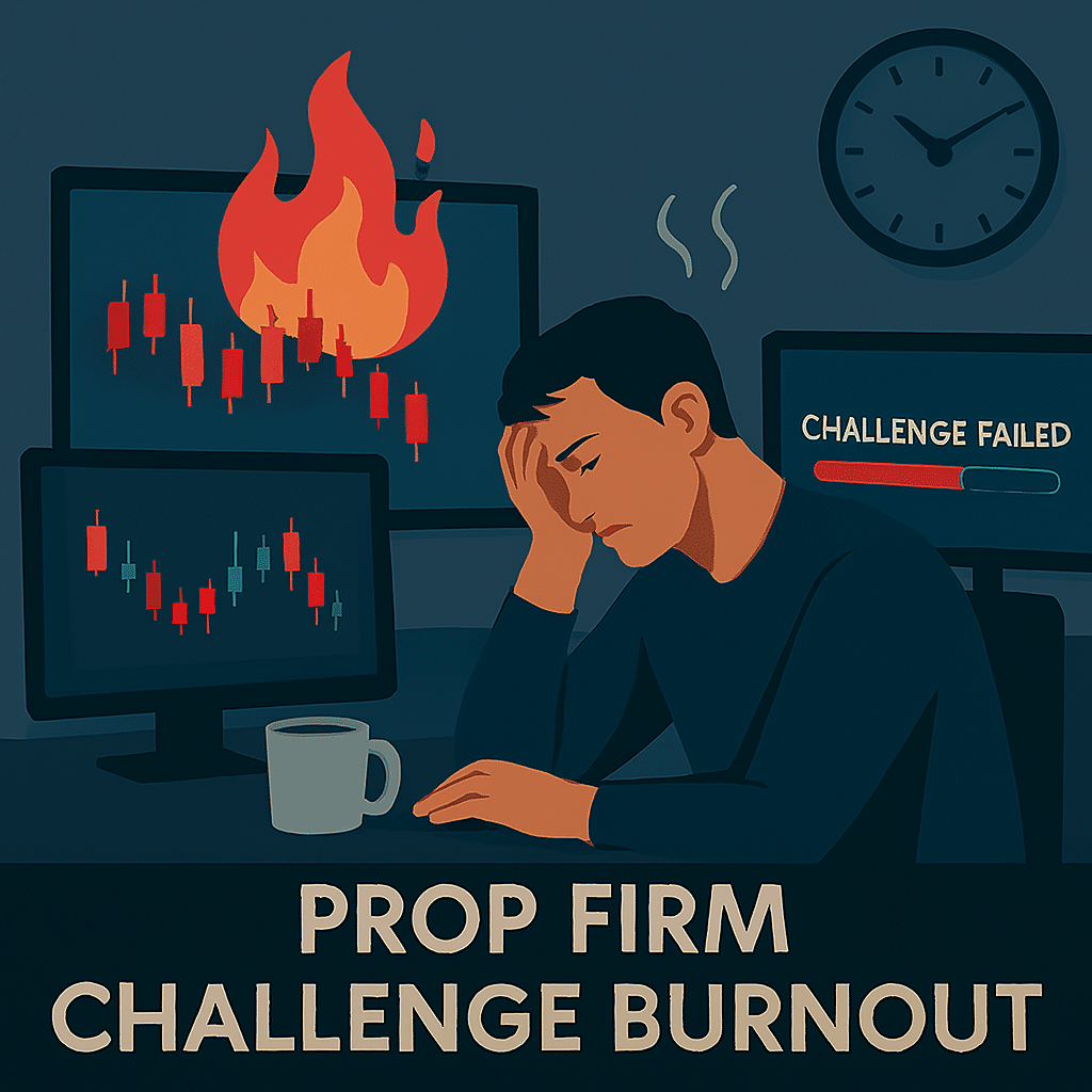 prop firm challenge burnout