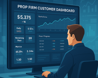 prop firm customer dashboard