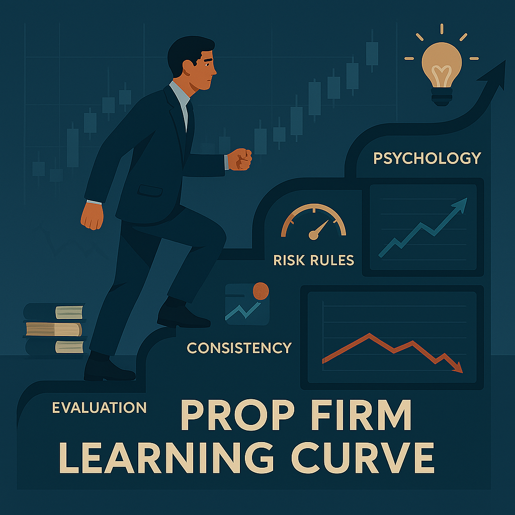 prop firm learning curve
