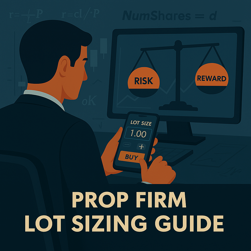 prop firm lot sizing guide