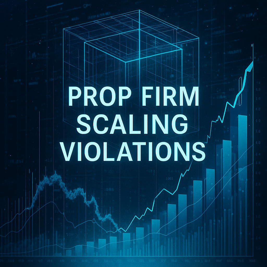 prop firm scaling violations