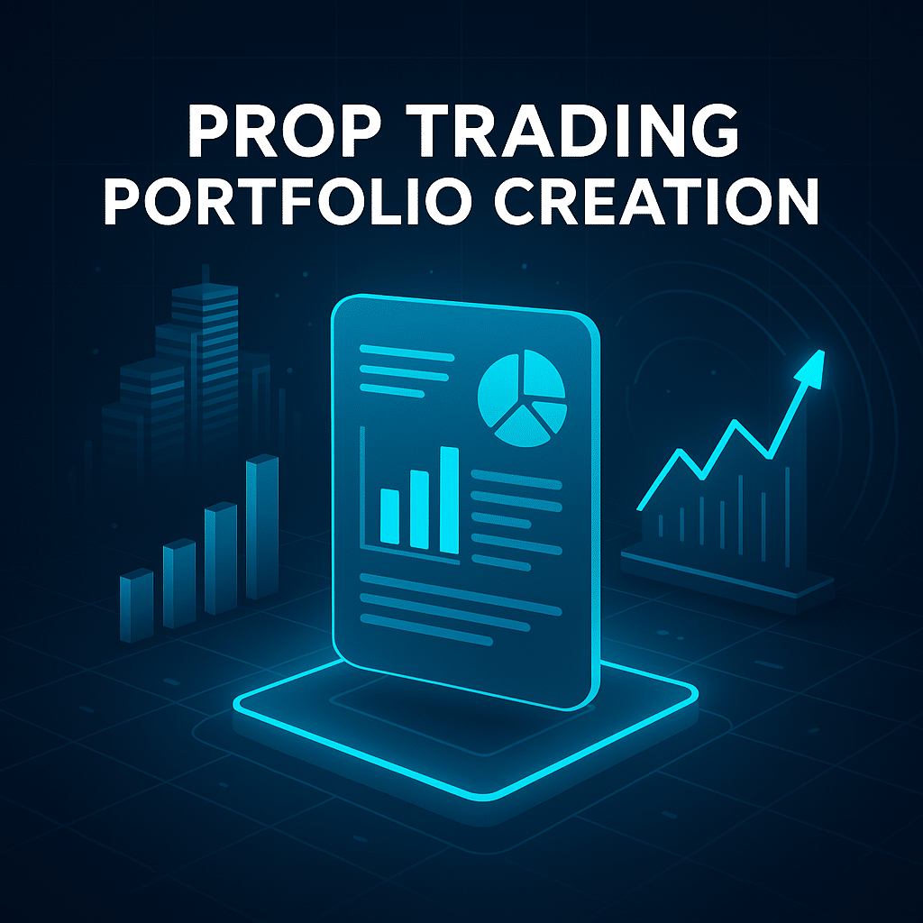 prop trading portfolio creation