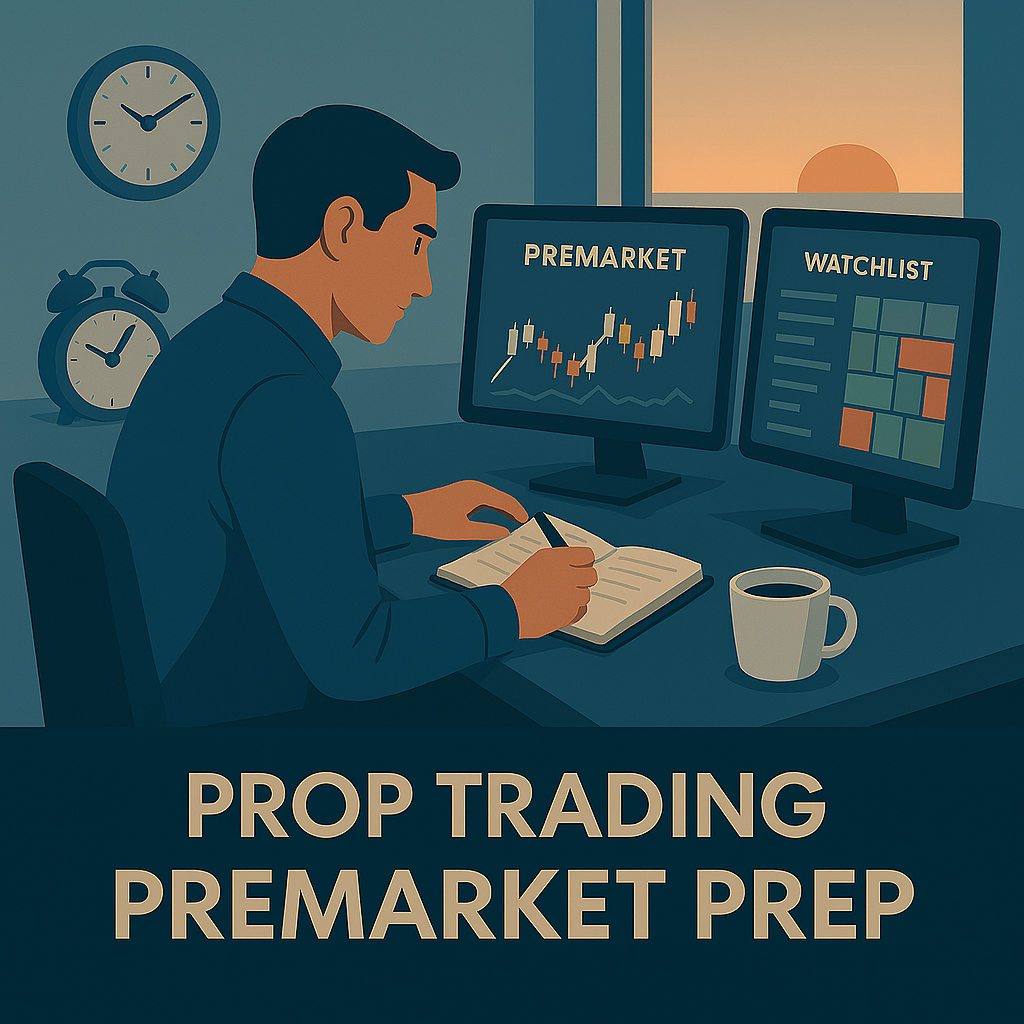 prop trading premarket prep